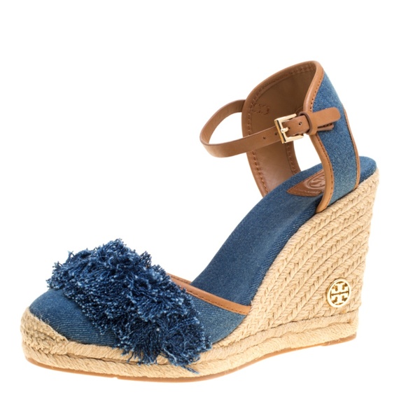 Tory Burch Shoes - New $250 Tory Burch Shaw Denim Espadrilles 10.5-11